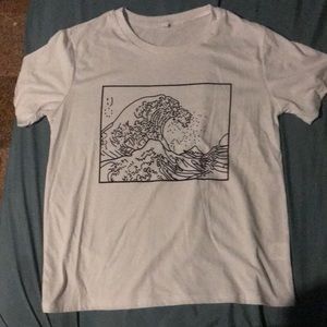 Size- large  color- white